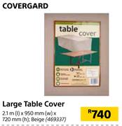 Covergard Large Table Cover-2.1m (l) x 950mm (w) x 720mm (h)