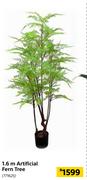 1.6m Artificial Fern Tree