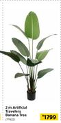 2m Artificial Travelers Banana Tree