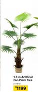 1.3m Artificial Fan Palm Tree