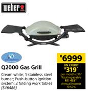 Weber Q2000 Gas Grill