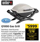 Weber Q1000 Gas Grill