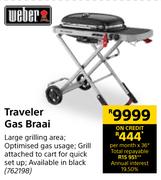 Weber Traveler Gas Braai