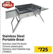 Expert Grill Stainless Steel Portable Braai