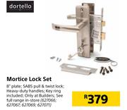 Dortello Mortice Lock Set