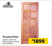 Swartland 10 Panel Door-2032m x 813mm