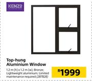 Kenzo Top Hung Aluminium Window-1.2m (h) x 1.2m (w)