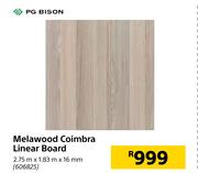 PS Bison Melawood Coimbra Linear Board-2.75m x 1.83m x 16mm