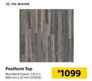 PS Bison Postform Top Woodland-3.6m x 600mm x 32mm