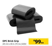 DPC Brick Grip 375 Mic-225mm x 40m Each
