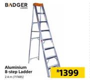 Badger Aluminium 8 Step Ladder 2.4m