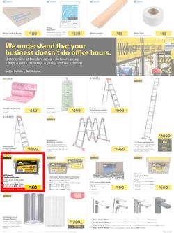 Builders Inland : Here's To Building From The Ground Up (11 October - 07 November 2022), page 5