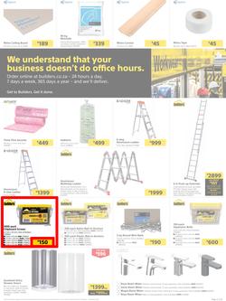 Builders Inland : Here's To Building From The Ground Up (11 October - 07 November 2022), page 5