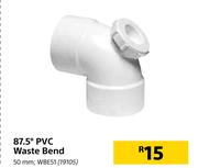 87.5 Degree PVC Waste Bend