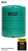 Eco 5000L Vertical Tank