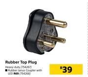 Rubber Top Plug