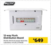 Major Tech 12 Way Flush Distribution Board