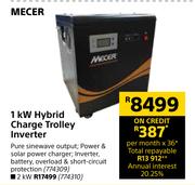 Mecer 2KW Hybrid Charge Trolley Inverter