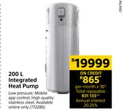 200L Integrated Heat Pump