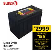 Ellies Deep Cycle Battery 102 Mah
