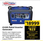 Gentech 4 KVA Petrol Inverter Generator
