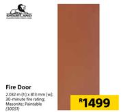 Swartland Fire Door 2.032 m (h) x 813 mm (w)
