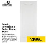 Swartland Toledo, Townsend & Tudor Timber Doors 2.032 m x 813 mm