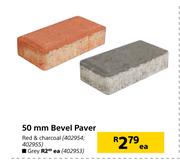 50mm Bevel Paver Grey-Each