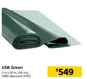 USB Green-3m x 30m