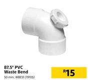 87.5 Degree PVC Waste Bend