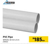 Marley PVC Pipe-50mm x 6m Each