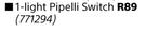 Builders 1-Light Pipelli Switch