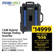 Mobi-Volt 500 W Hybrid Charge Trolley Inverter