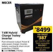 Mecer 2 KW Hybrid Charge Trolley Inverter