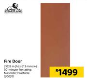 Swartland Fire Door 2.032 m (h) x 813 mm (w)