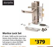 Dortello Mortice Lock Set