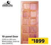 Swartland 10-Panel Door 2.032 m x 813 mm