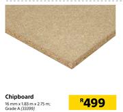 Chipboard-16mm x 1.83m x 2.75m