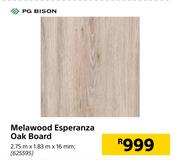 PG Bison Melawood Esperanza Oak Board-2.75m x 1.83m x 16mm