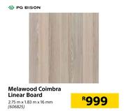 PG Bison Melawood Coimbra Linear Board-2.75m x 1.83m x 16mm