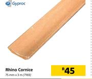 Gyproc Rhino Cornice-75mm x 3m