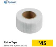 Gyproc Rhino Tape Fibre-48mm x 45m
