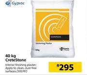 Gyproc 40Kg Cretestone