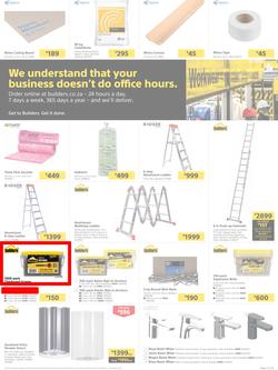 Builders Western Cape : Here's To Building From The Ground Up (11 October - 07 November 2022), page 5