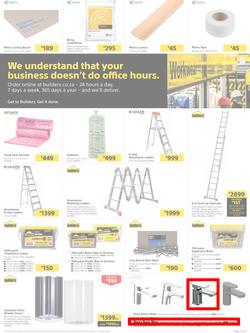 Builders Western Cape : Here's To Building From The Ground Up (11 October - 07 November 2022), page 5