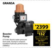 Gransa Booster Pump