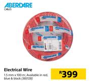 Aberdare Electrical Wire-1.5mm x 100m