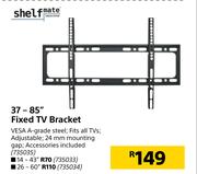 Shelmate 14-43" Fixed TV Bracket