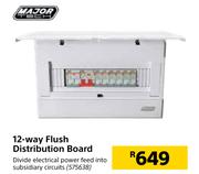 Major Tech 12 Way Flush Distribution Board