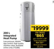 200L Integrated Heat Pump